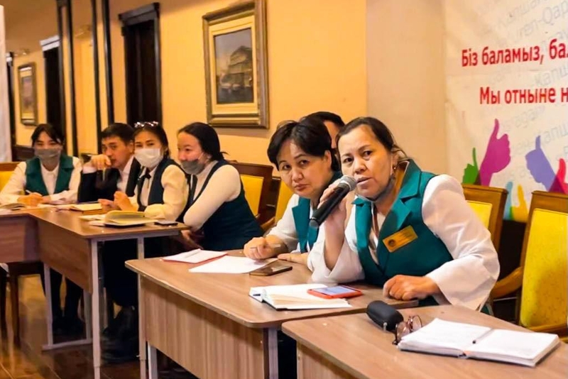 Мастер-классы прошли в рамках меморандума с НИШ  ХБН г. Алматы